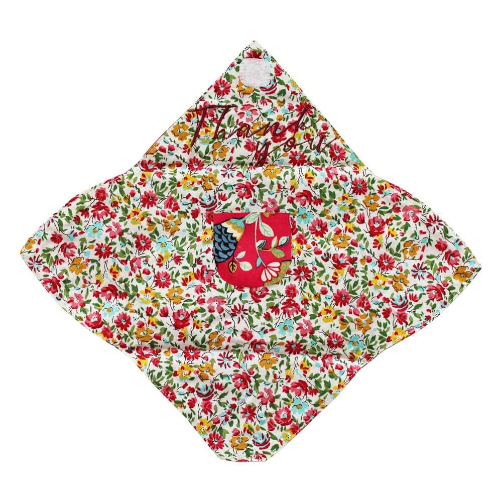 Hot Pink Floral Tooth Fairy Envelope