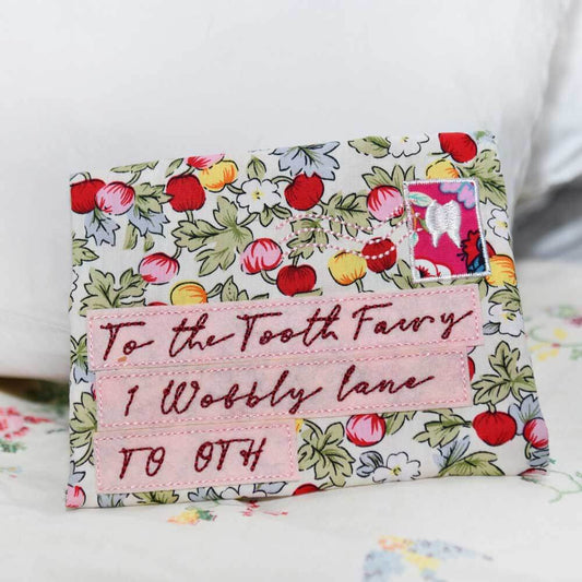 Colourful Floral Tooth Fairy Envelope