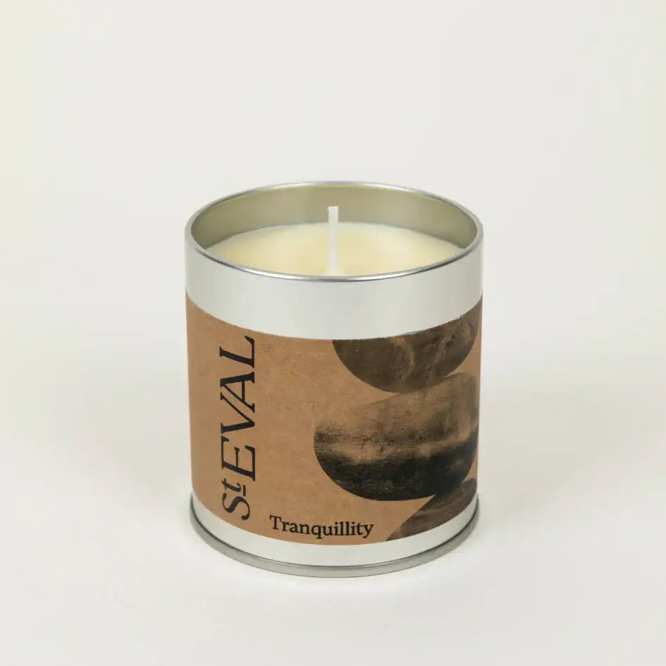 St Eval Artisan Candles - Tranquility Scented Tin Candle