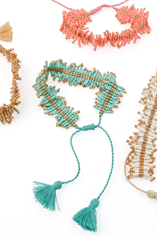 Wiggly Beaded Bracelets