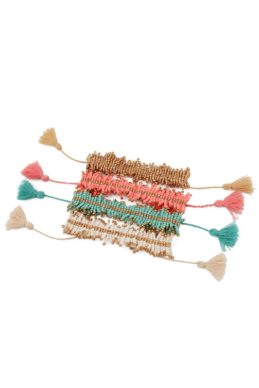 Wiggly Beaded Bracelets