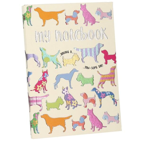 Wendy Jones-Blackett Dogs Notebook A6