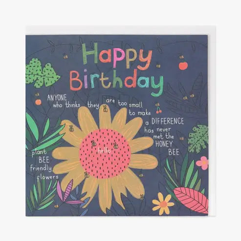Belly Button Designs - Flower Card
