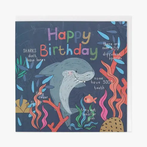 Belly Button Designs - Shark Card