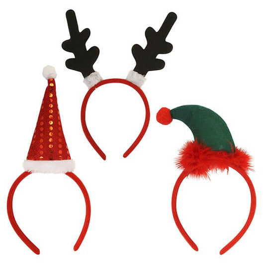 Assorted Novelty Christmas Headbands