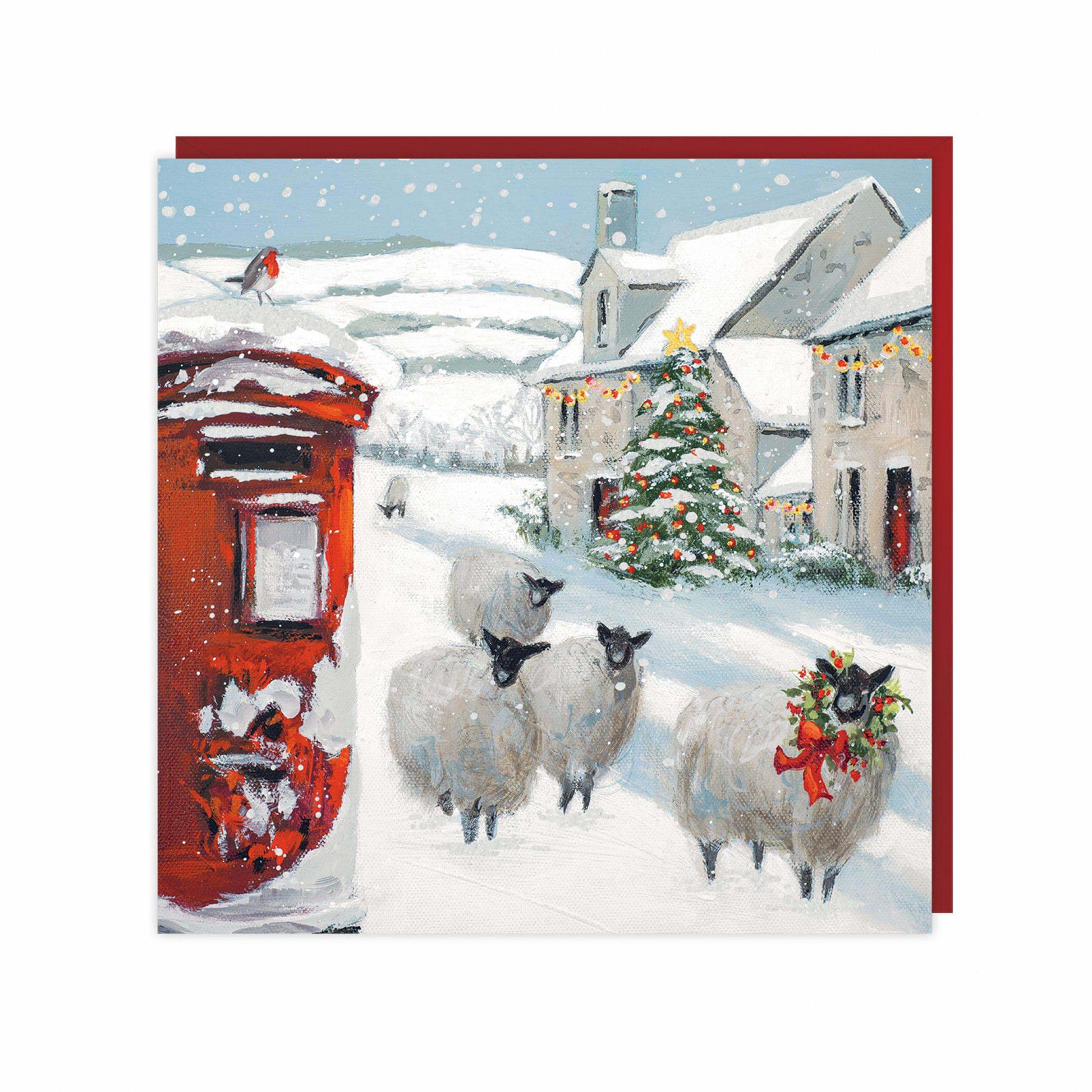 Blanket of Snow Christmas Card (Pack of 6)