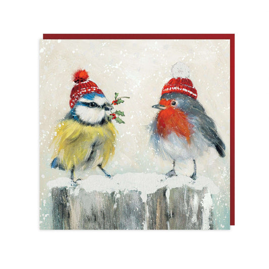 Christmas Tweet Greetings Card (Pack of 6)