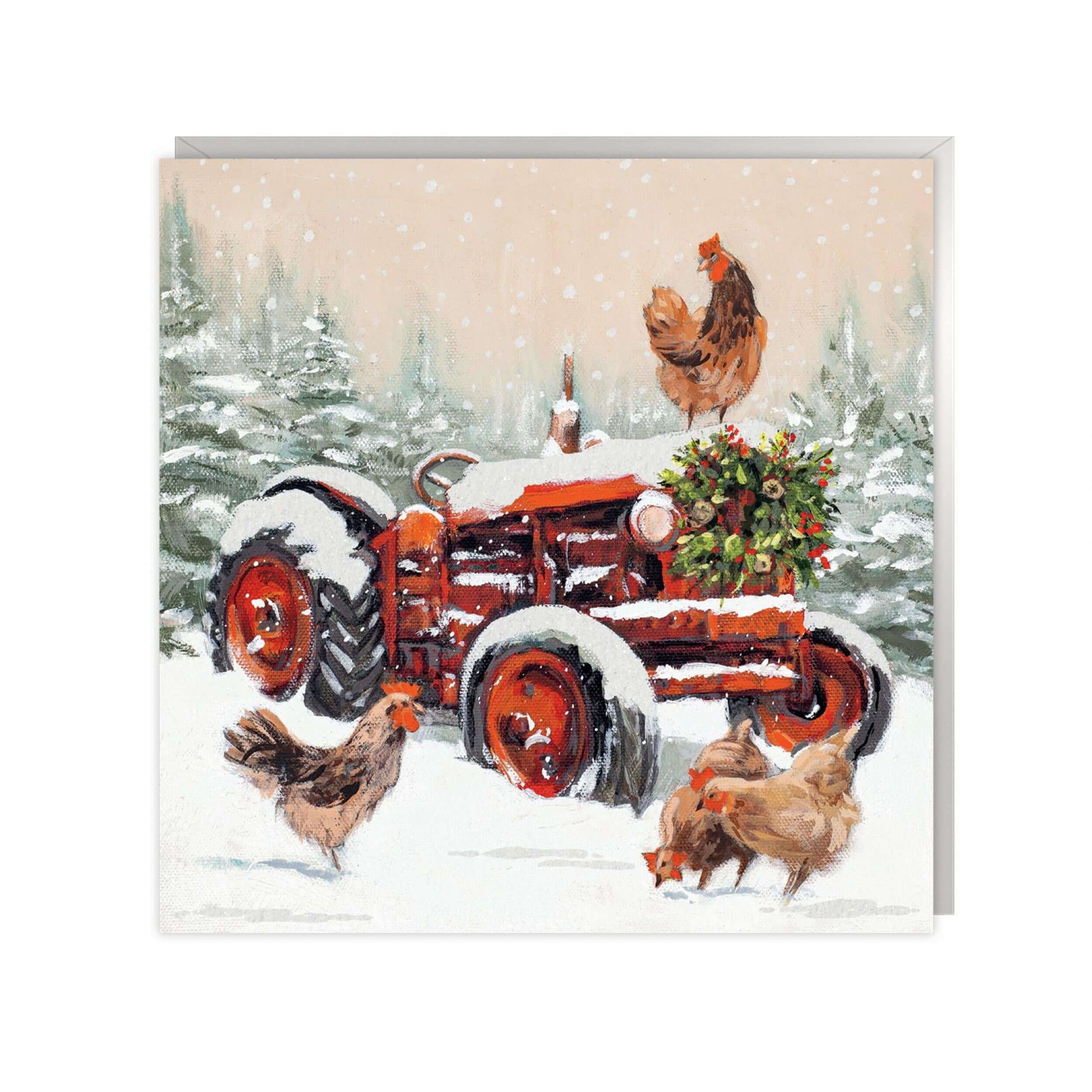 Snowed In Christmas Greetings Card