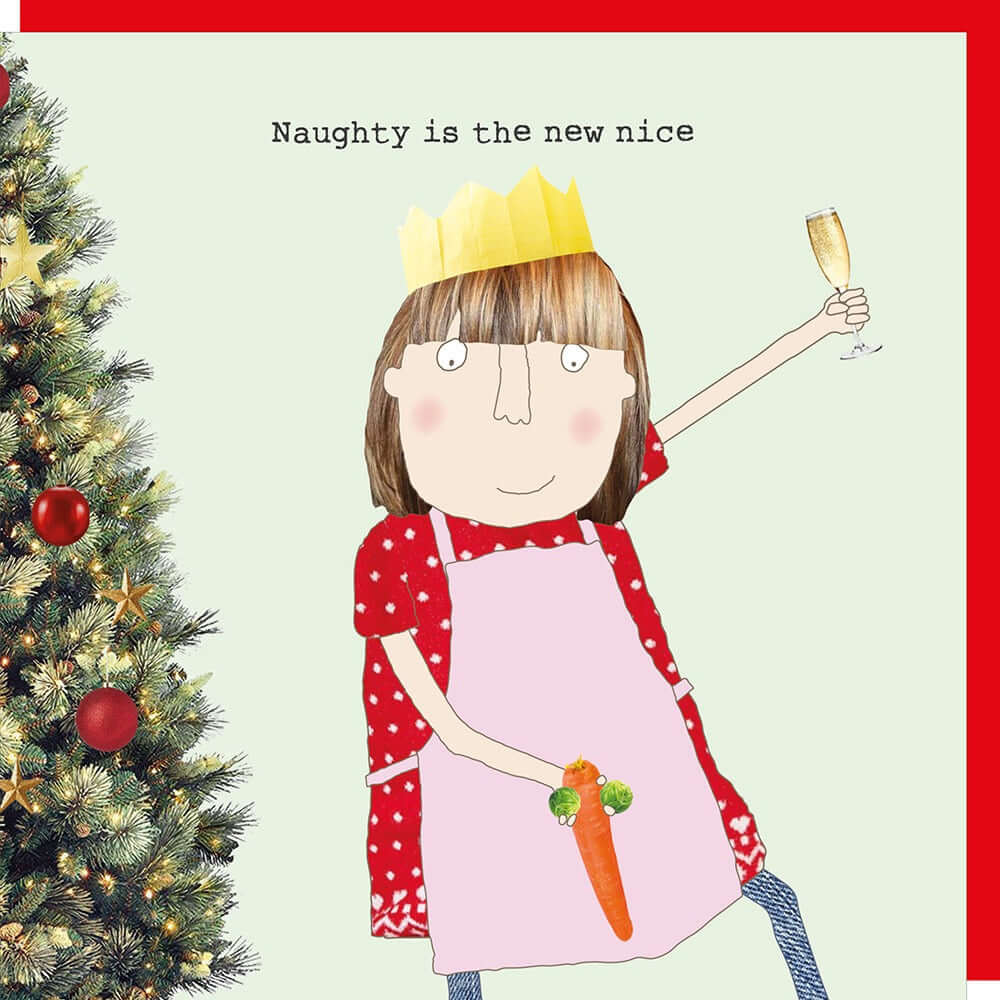 Naughty Christmas Novelty Card