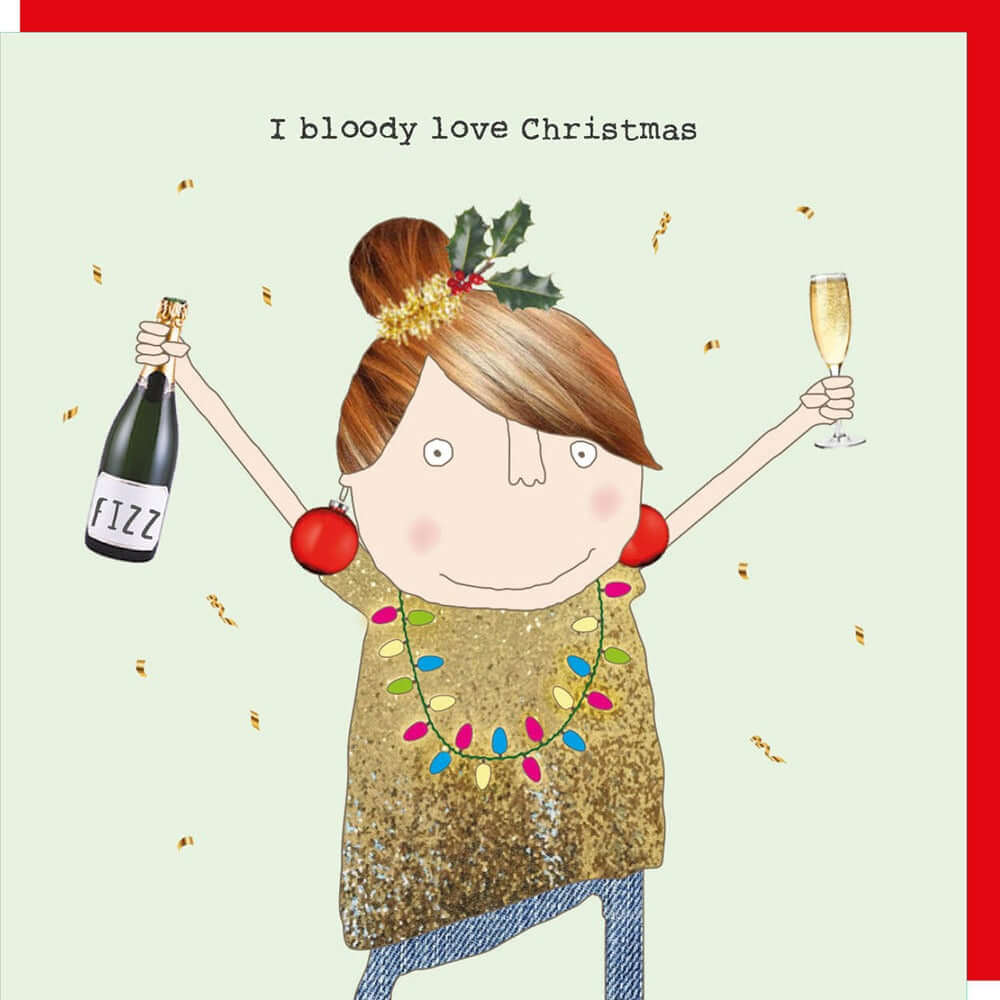 Love Xmas Novelty Christmas Card