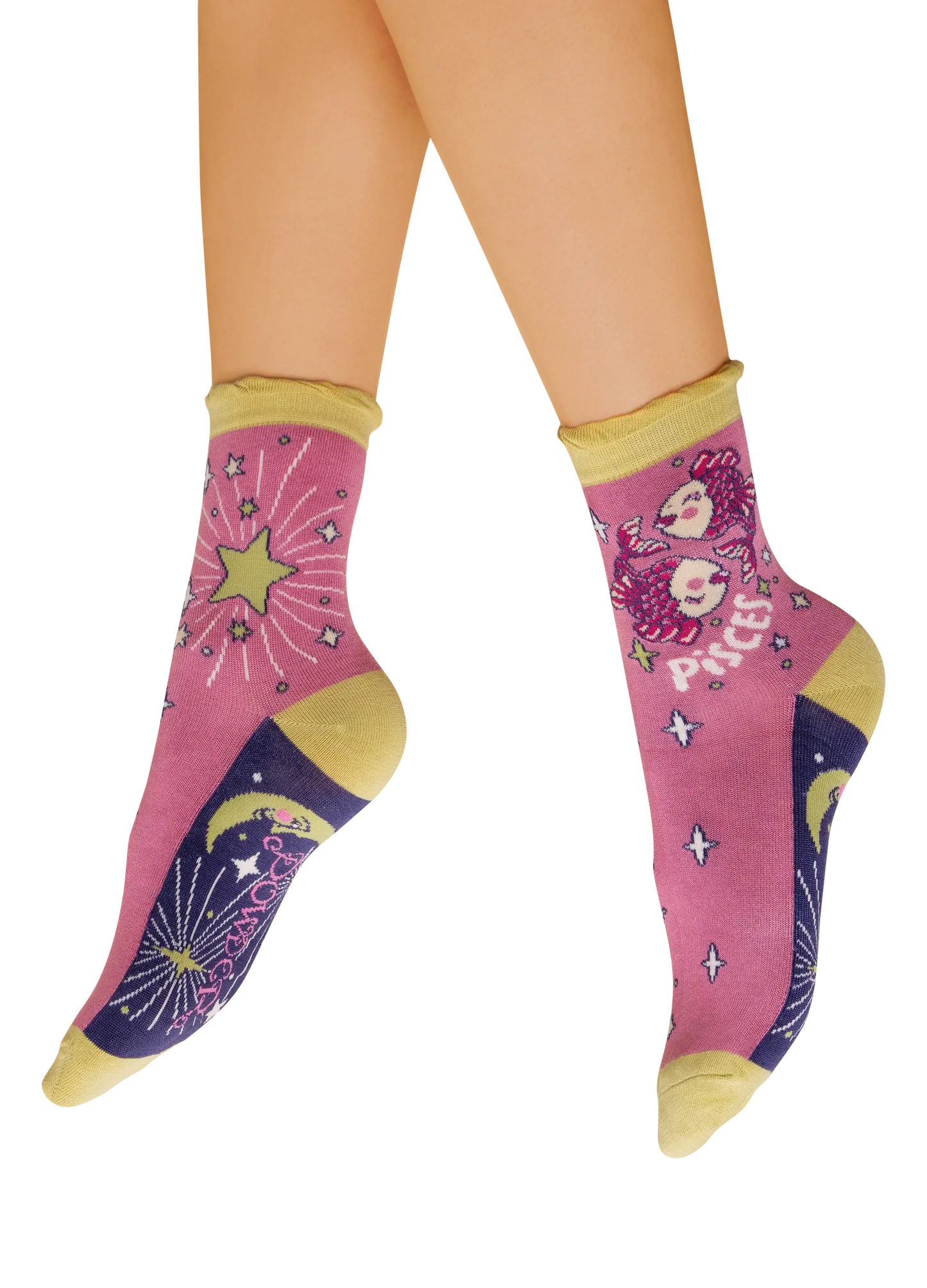 Powder Design Pisces Zodiac Ankle Socks