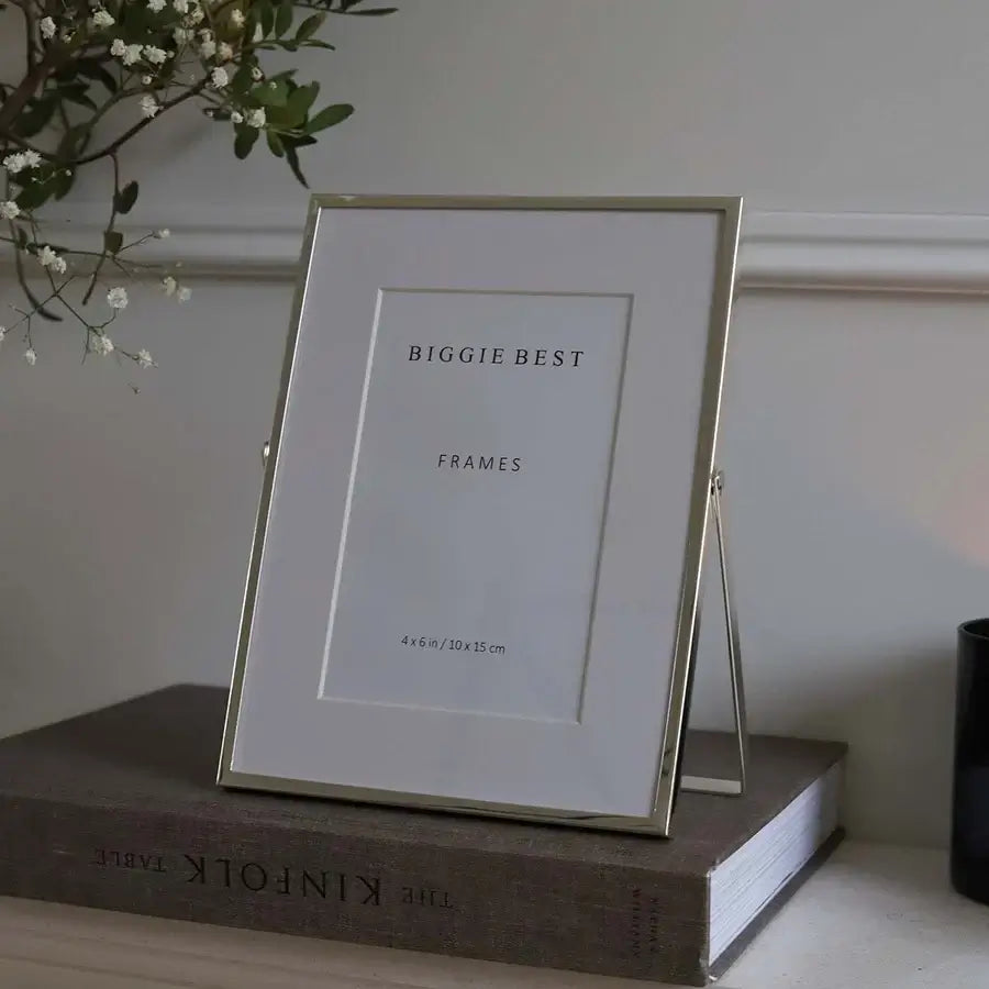 Biggie Best - 4x6 Silver Easel Frame