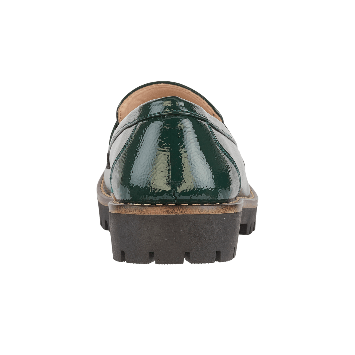 Shoes by Emma - Aurabelle Green Crinkle Patent Ladies Shoe