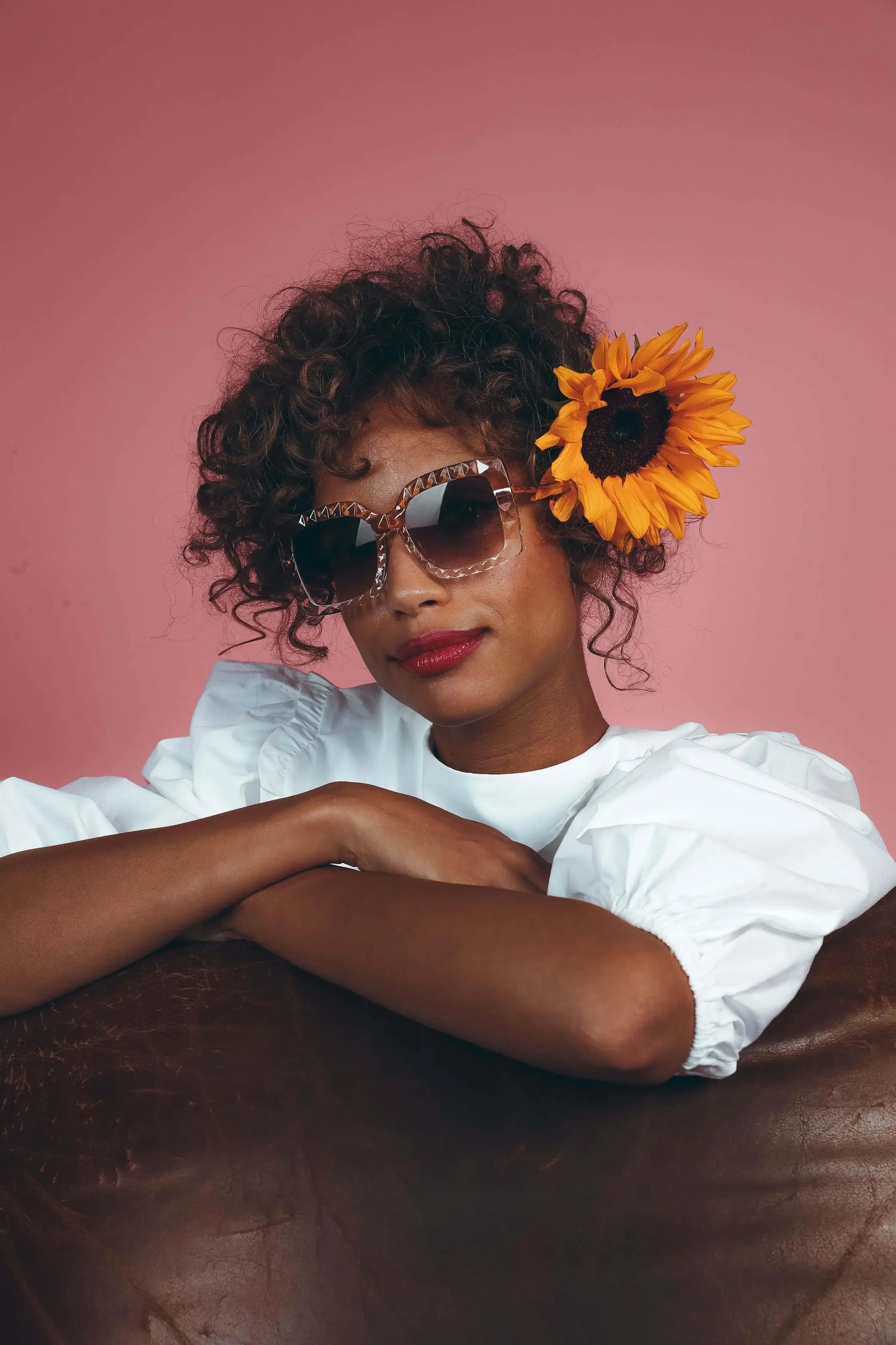 Powder Design Hayley Nude Sunglasses
