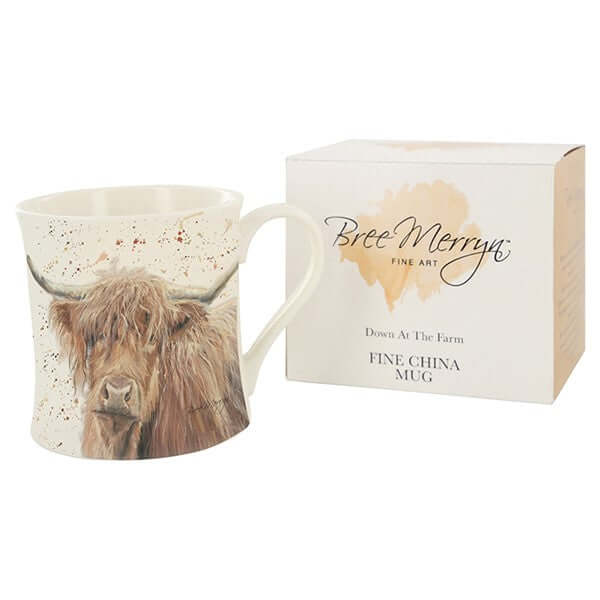 Bree Merryn 'Highland Cow' Mug