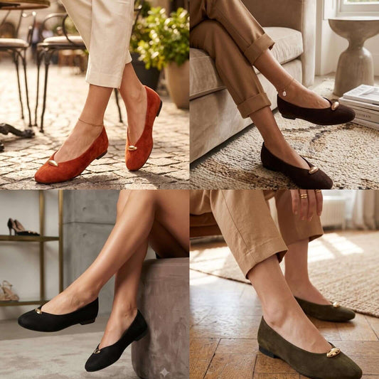 Ladies Classic Ballet Flat Shoe