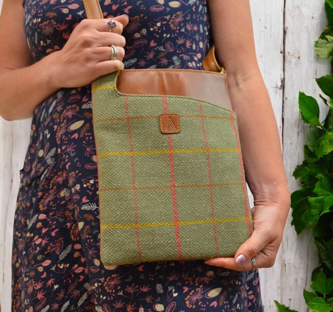 Tweed Crossbody Bag