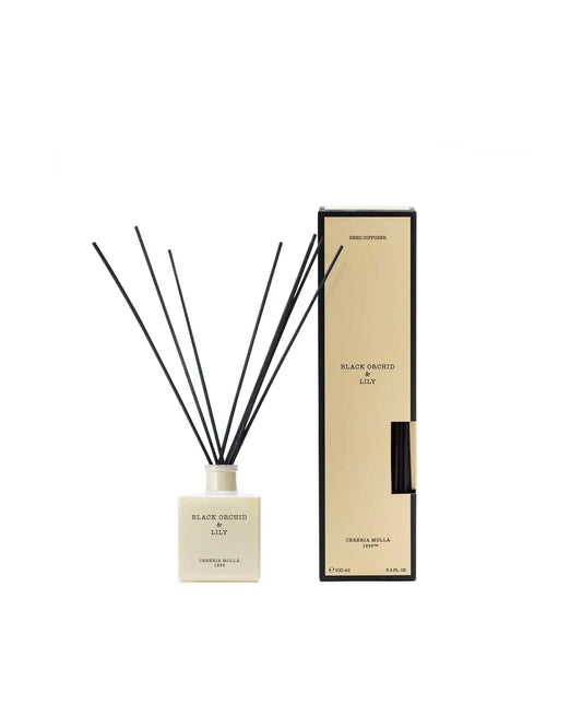 Cereria Mollà 1899 Black Orchid & Lily 100ml Reed Diffuser