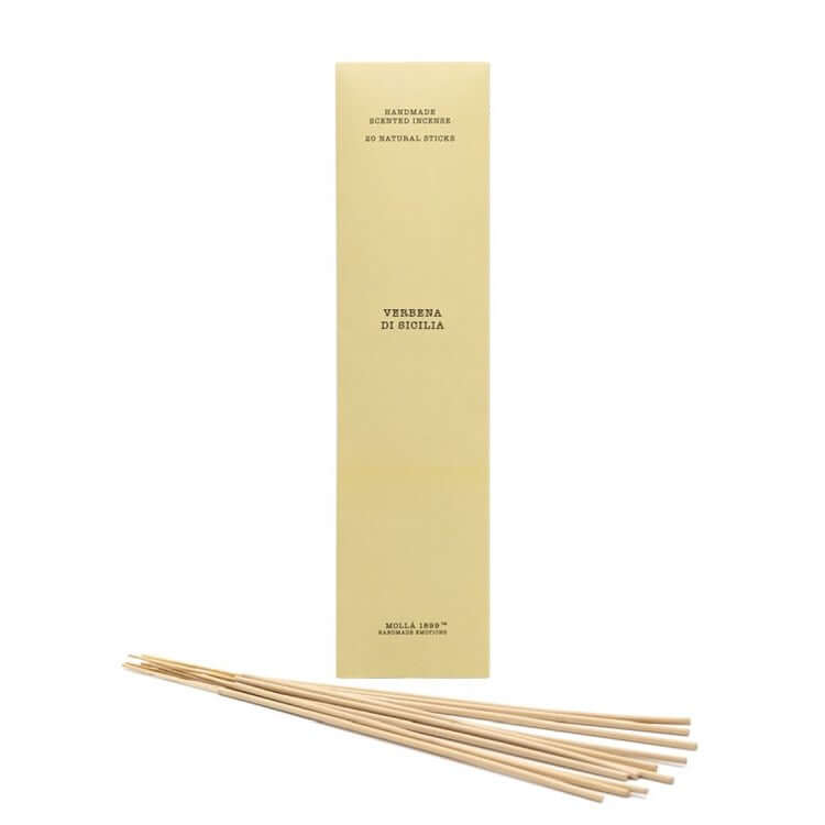 Cereria Mollà 1899 Scented Incense Sticks Verbina Di Sicilla