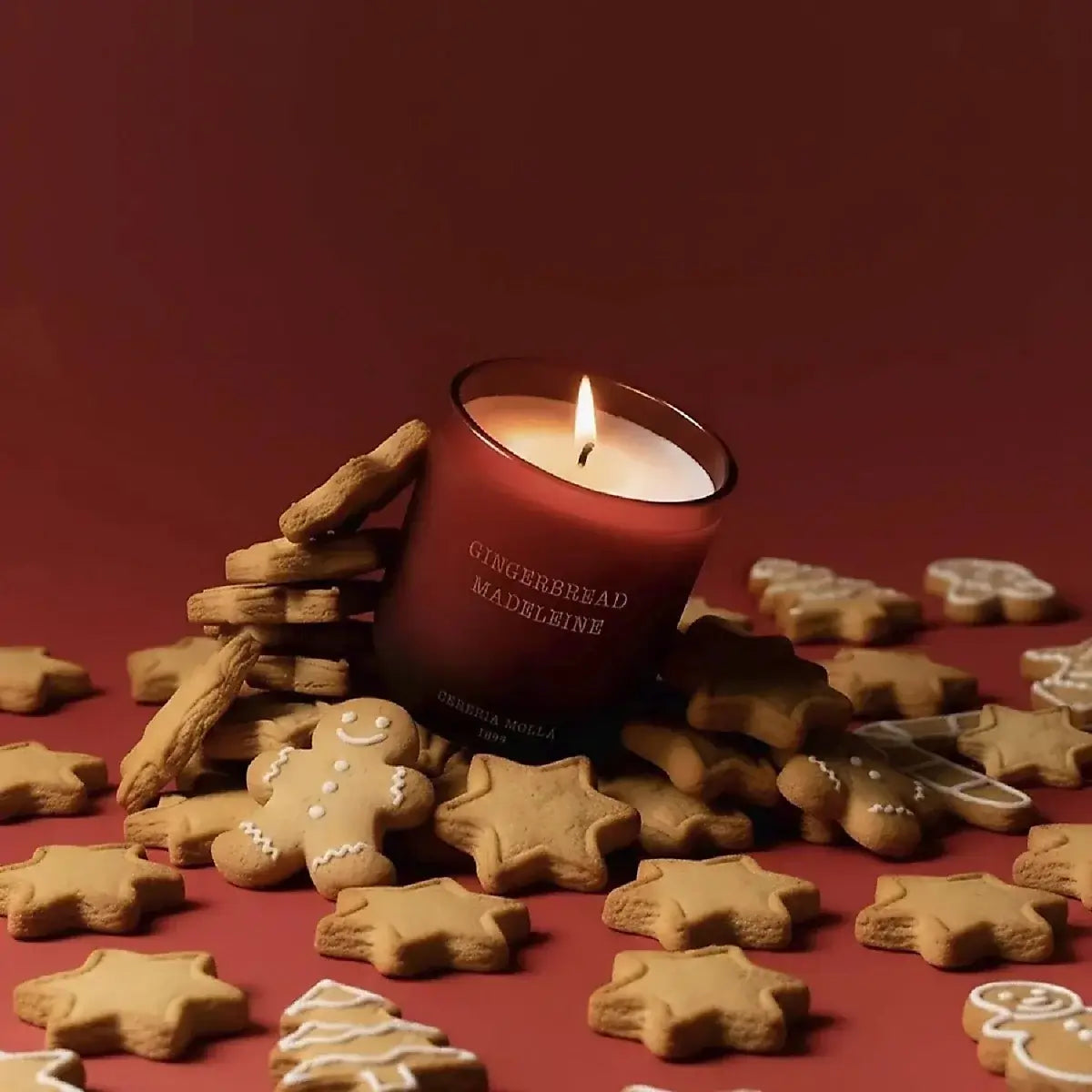 Cereria Mollà 1899 Xmas Candle Gingerbread Madeleine