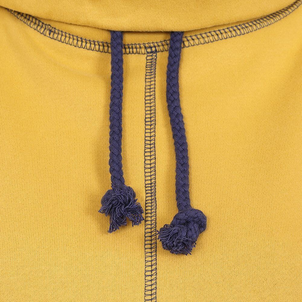 Lazy Jacks Plain Roll Neck Sweatshirt - Heather