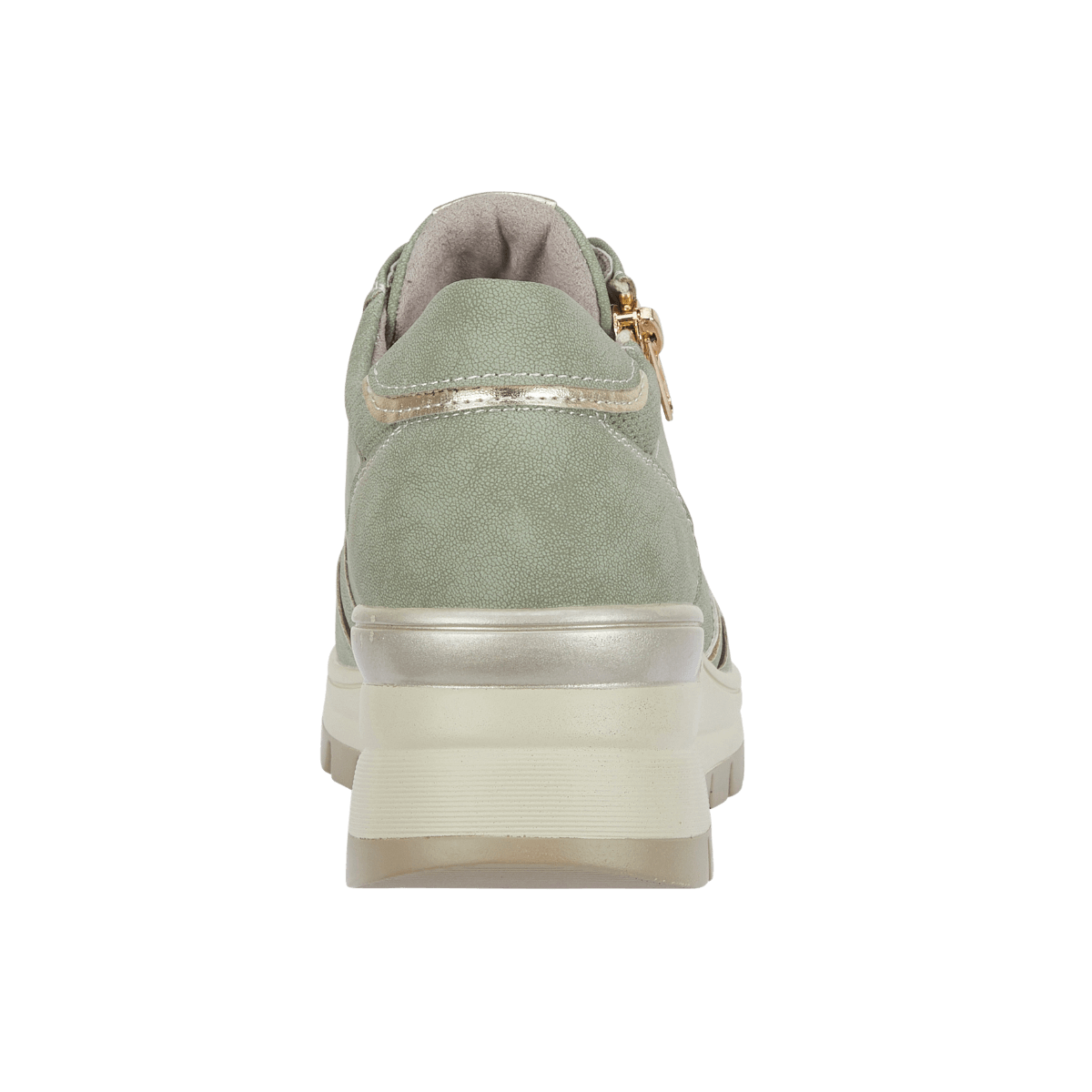 Dawlish Ladies Casual Trainer - Moss Green