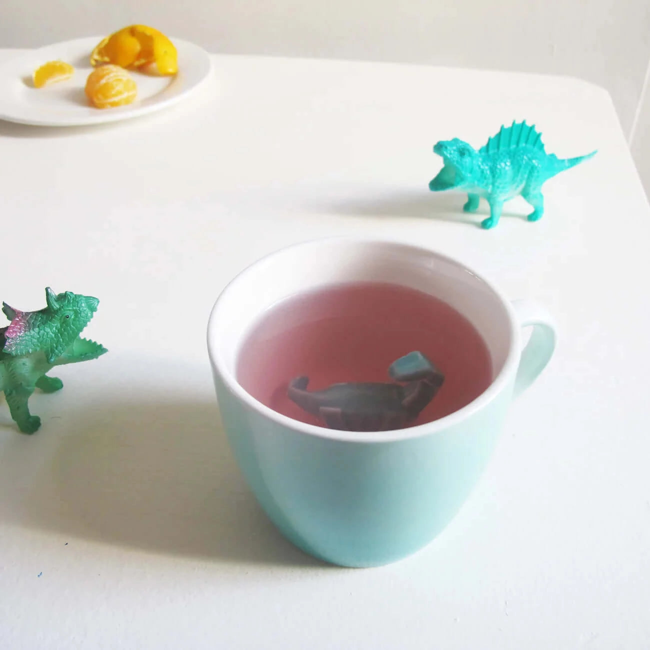 Origami Turquoise Dino Cup/Mug