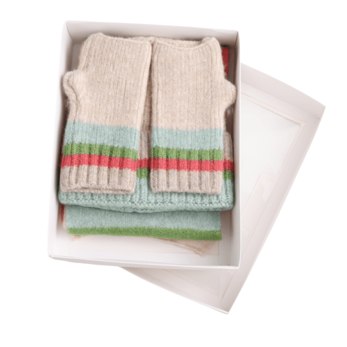 Hat Gloves Scarf Set