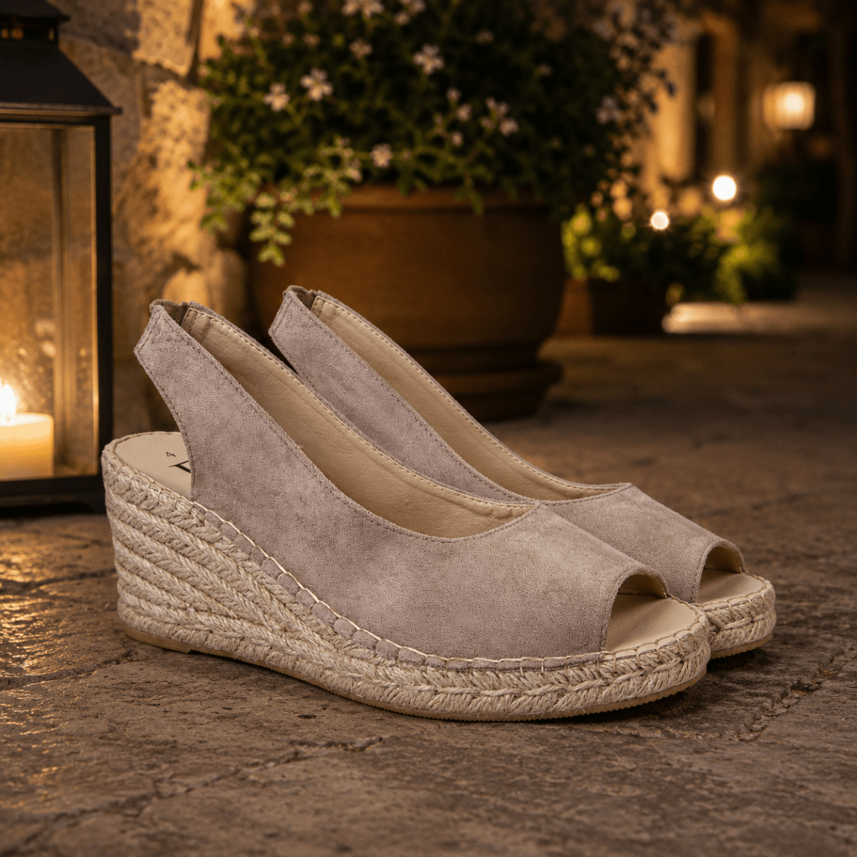Gemma Lightweight Wedge Sandal - Sand