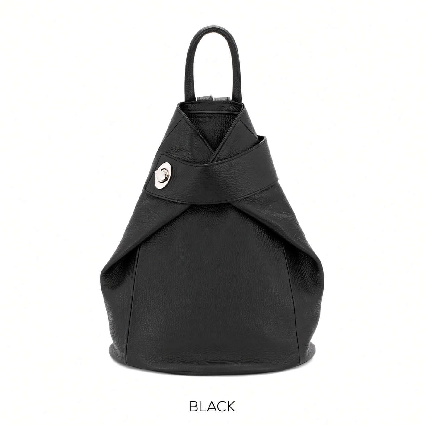 Leather Folding Backpack
