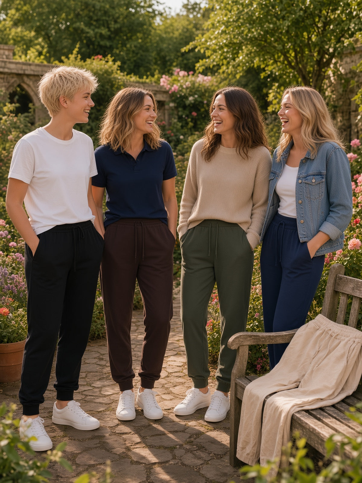 Ladies Casual Jersey Jogger