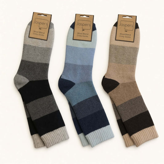 Jasper's - Gradient Block Cosy Men’s Socks
