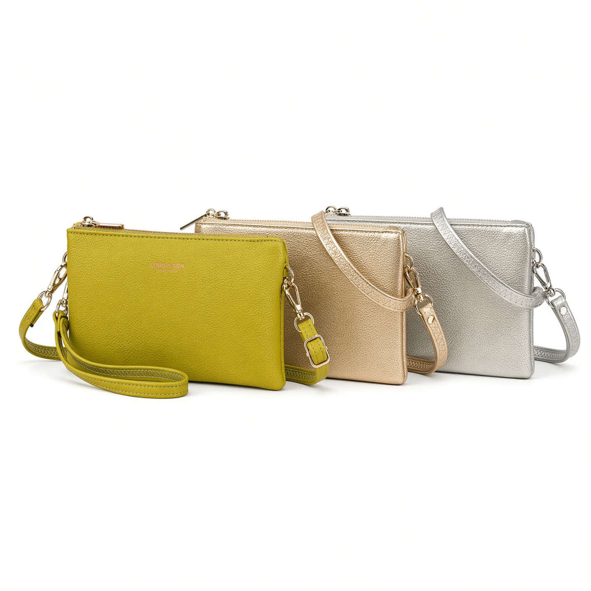 Long & Son Cross Body Clutch Bag (14 colours)