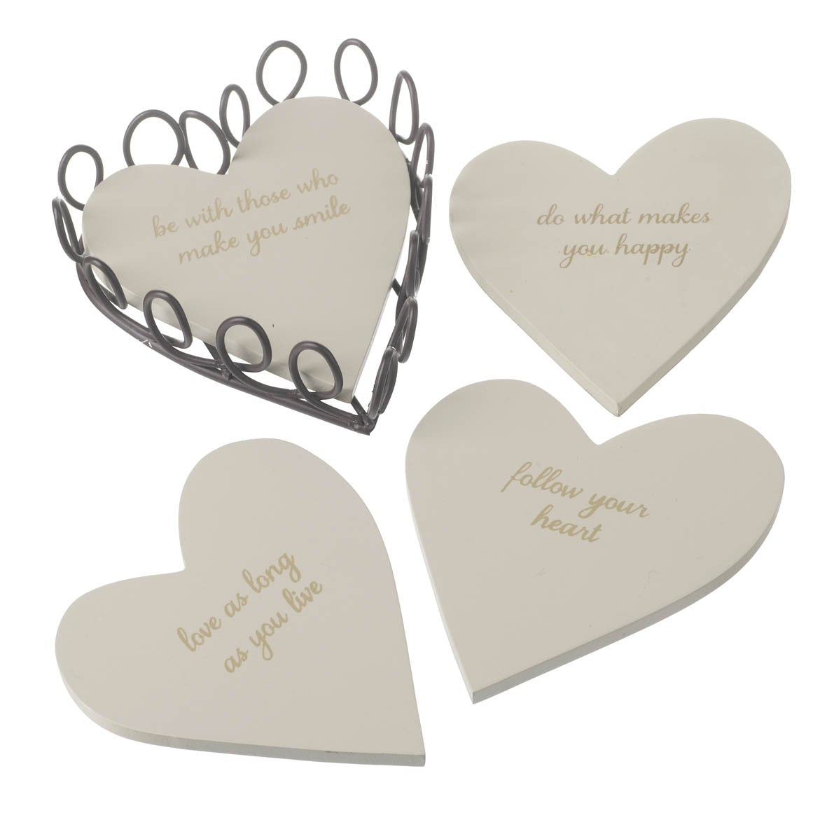 Follow Your Heart Coaster Set