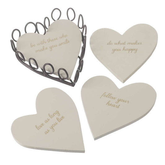 Follow Your Heart Coaster Set