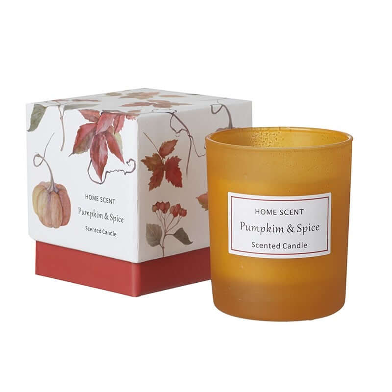 Pumpkin & Spice Scented Candle