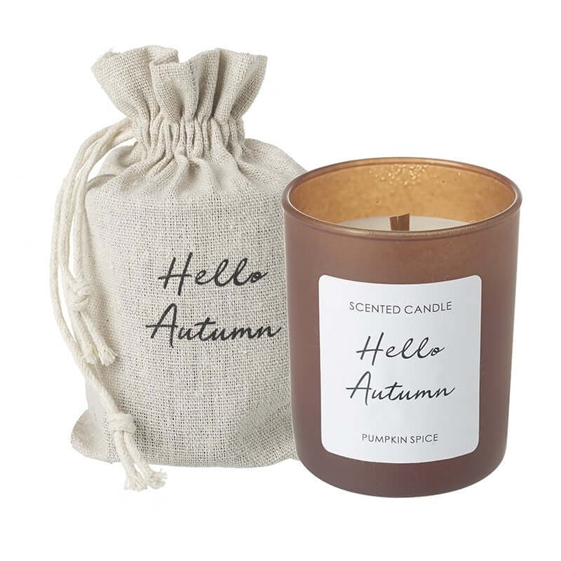 'Hello Autumn' Scented Candle