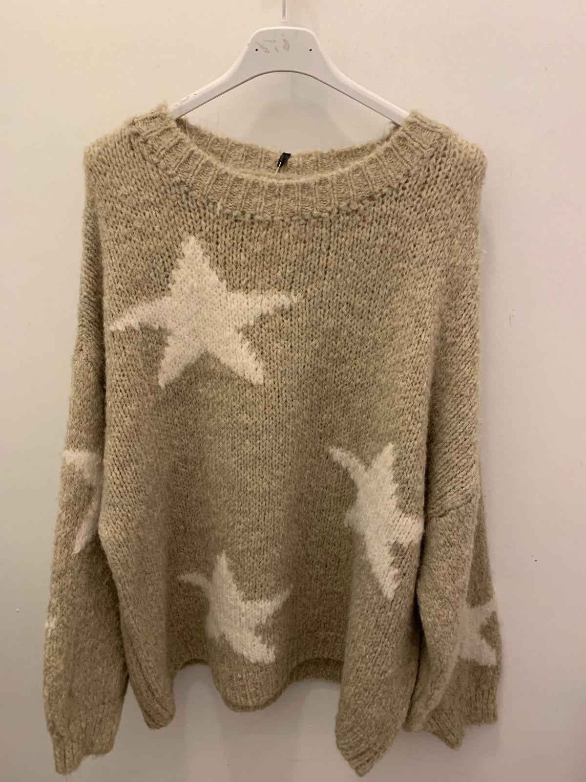 Star Jumper - Lana Wool Mix