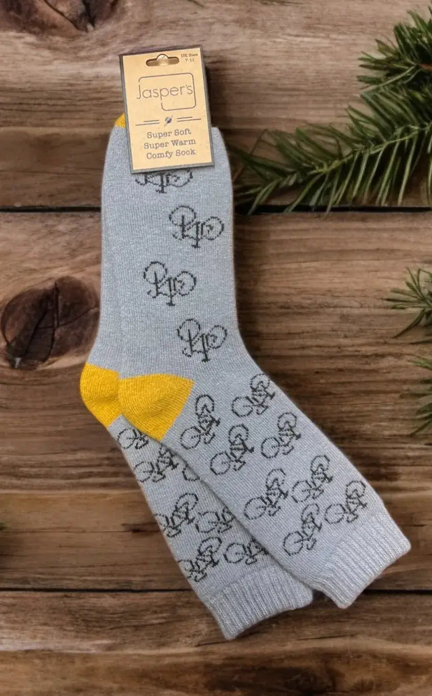 Jasper's - Brilliant Bikes Super Cosy Men’s Socks