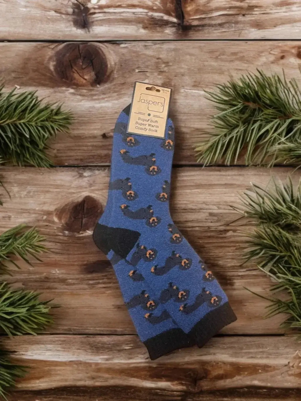 Jasper's - Dashing Dachshunds Super Cosy Men’s Socks