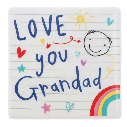 Love You Grandad Coaster