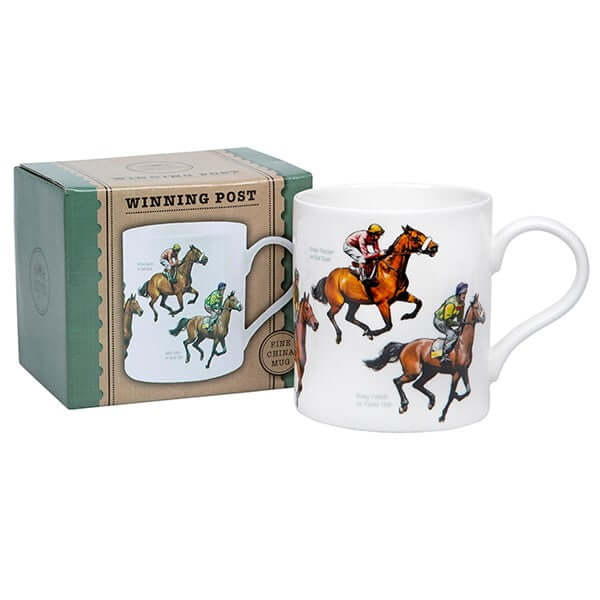 Mens Classic Boxed Mug Racehorse