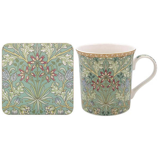 Artists Hyacinth Mug & Coaster