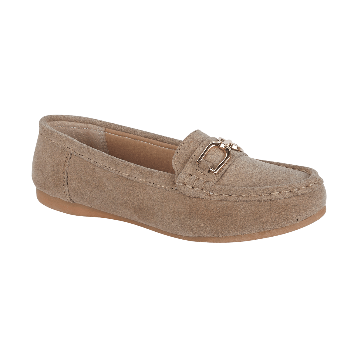 Naxos Ladies Casual Slip on - Taupe