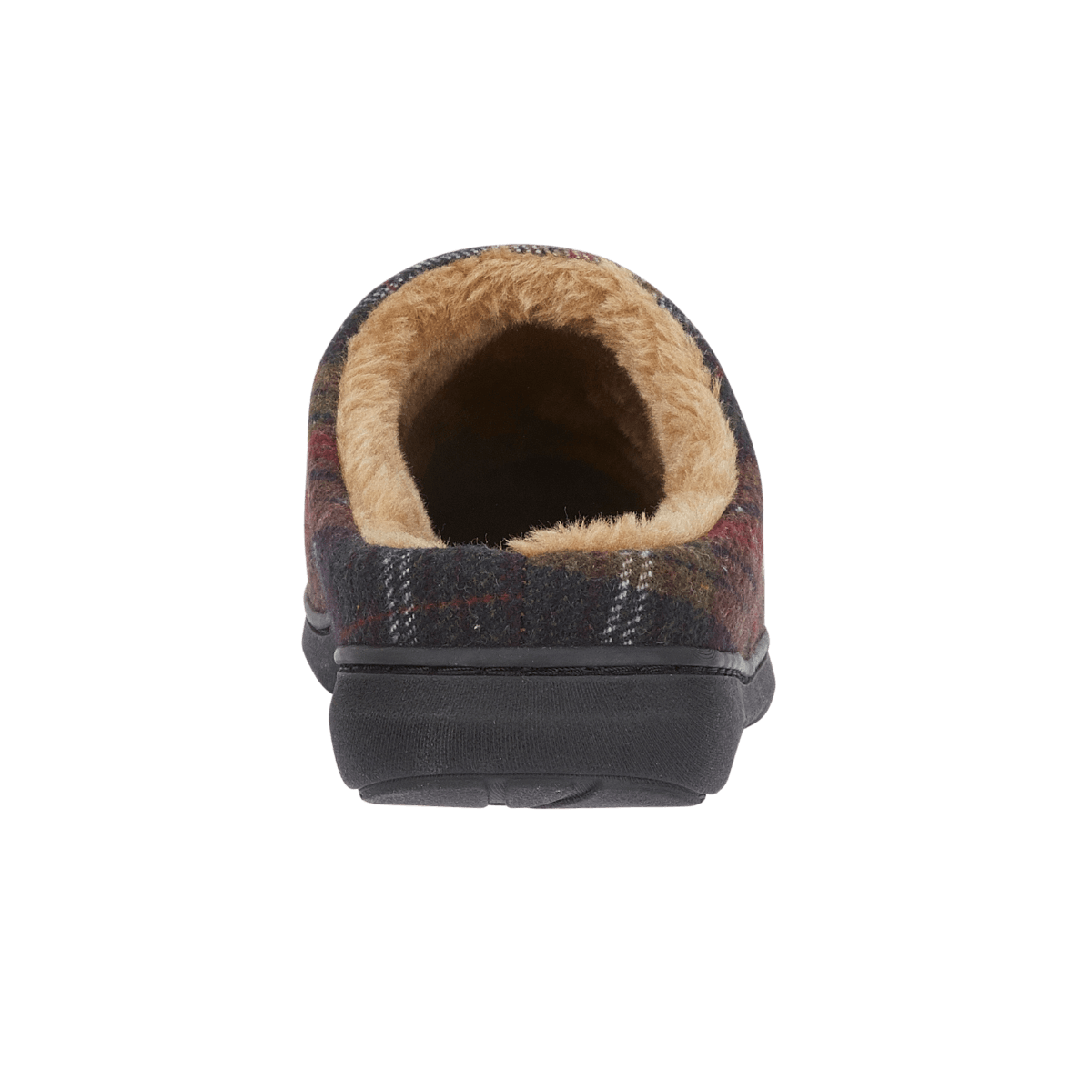 Mens Tartan Mule Slipper