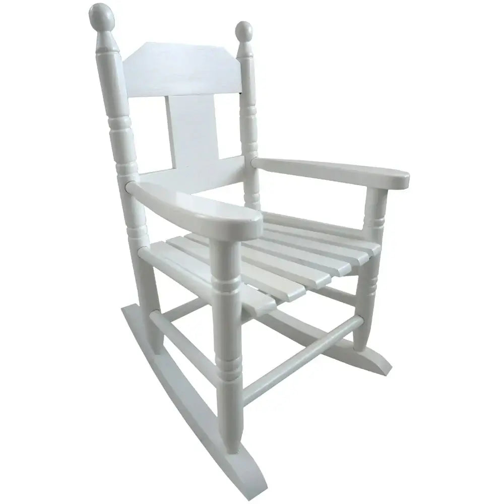 Childrens White Rocking Chair