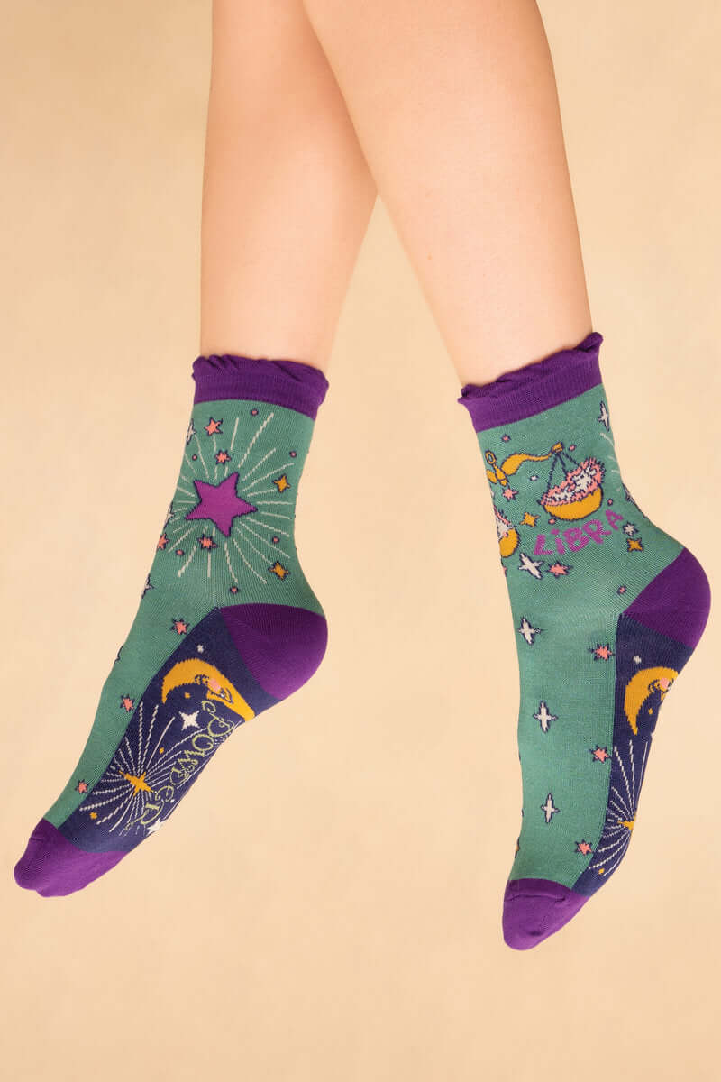 Powder Design Libra Zodiac Ankle Socks