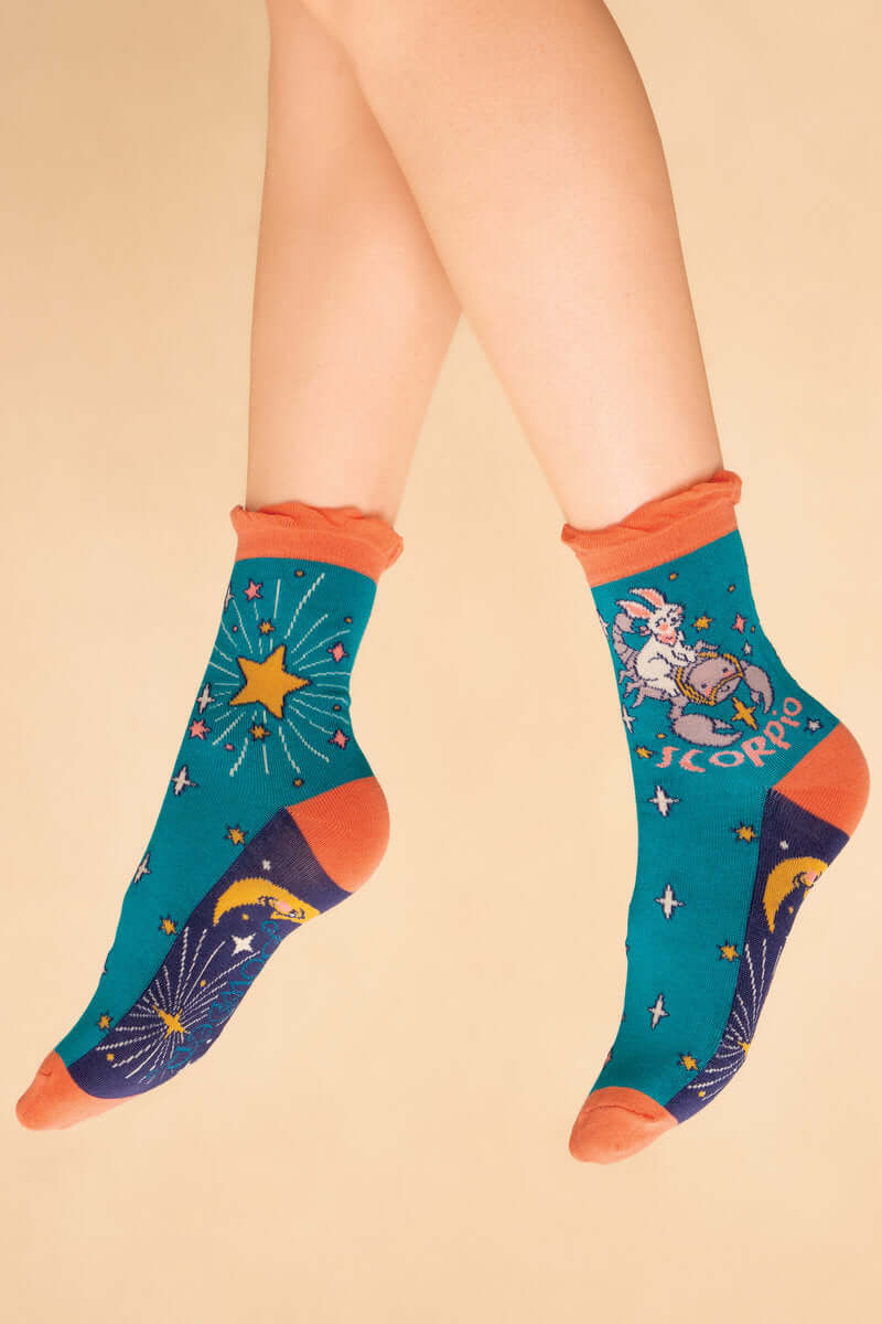 Powder Design Scorpio Zodiac Ankle Socks