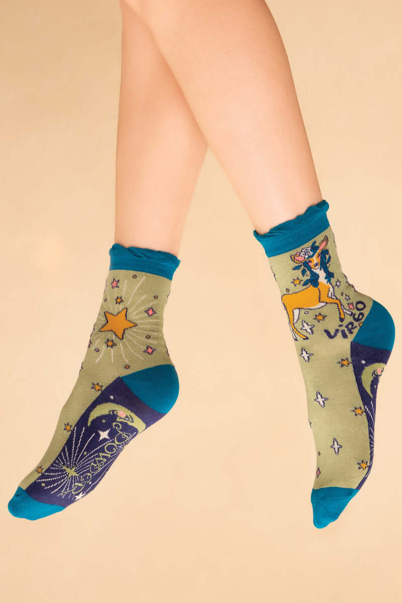 Powder Design Virgo Zodiac Ankle Socks