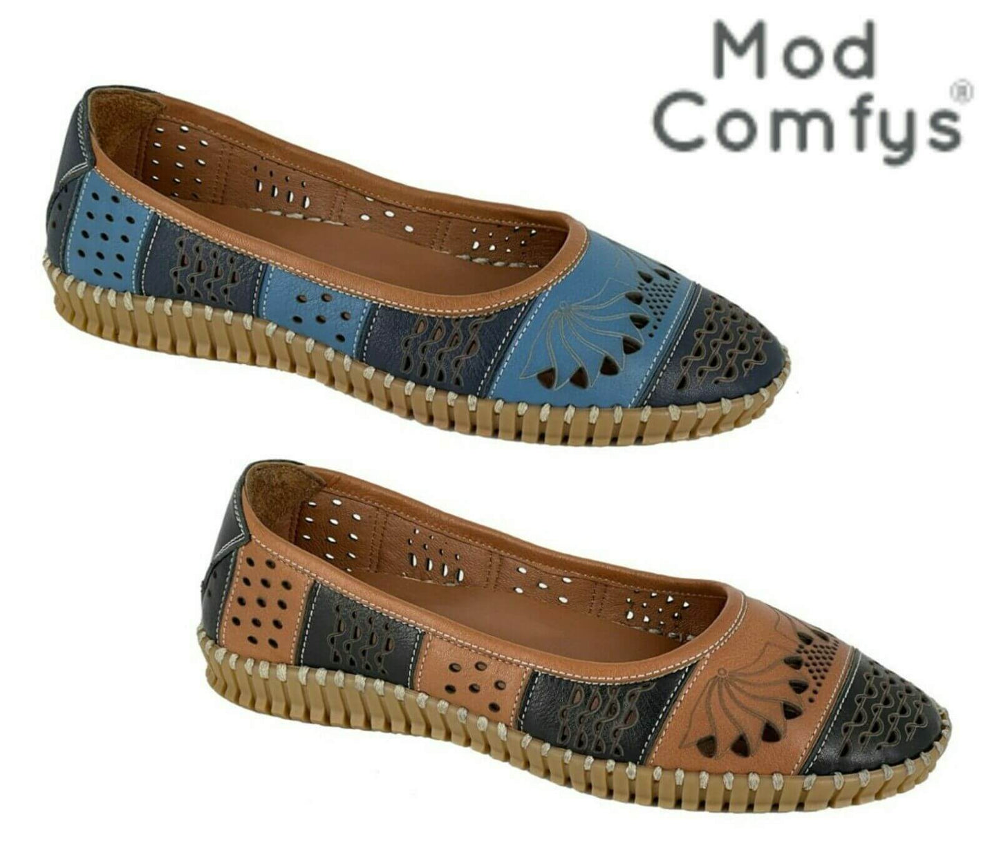 Mod Comfys - Softie Leather Casual Shoe